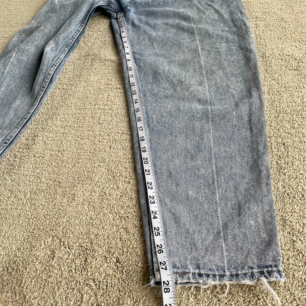 🔥VTG Palmetto’s Acid Wash Tapered Leg High Waist Crease Mom’s Jeans Waist 28” - Picture 14 of 16